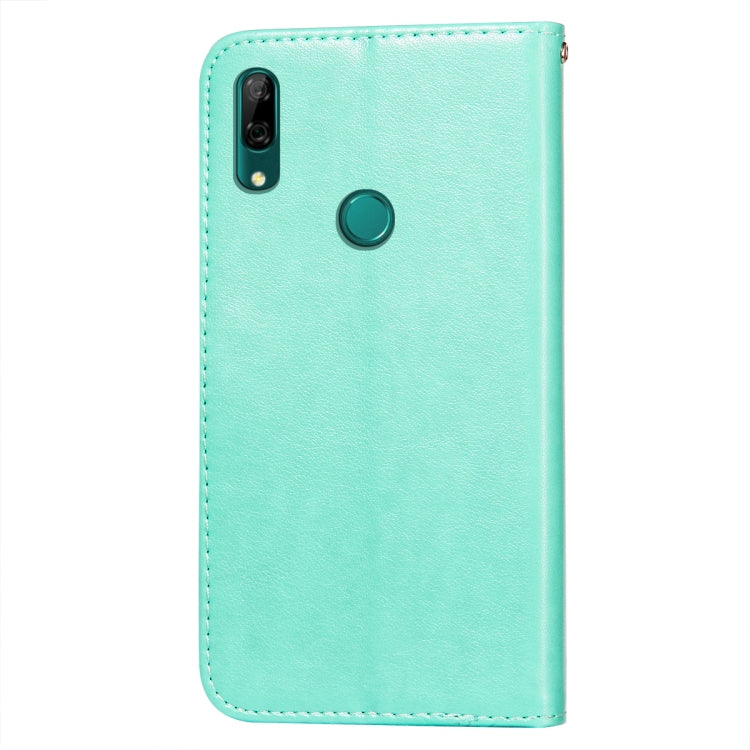 For Huawei P smart Z / Y9 Prime (2019) Flower Vine Embossing Pattern Horizontal Flip Leather Case with Card Slot & Holder & Wallet & Lanyard