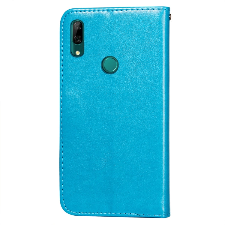 For Huawei P smart Z / Y9 Prime (2019) Flower Vine Embossing Pattern Horizontal Flip Leather Case with Card Slot & Holder & Wallet & Lanyard