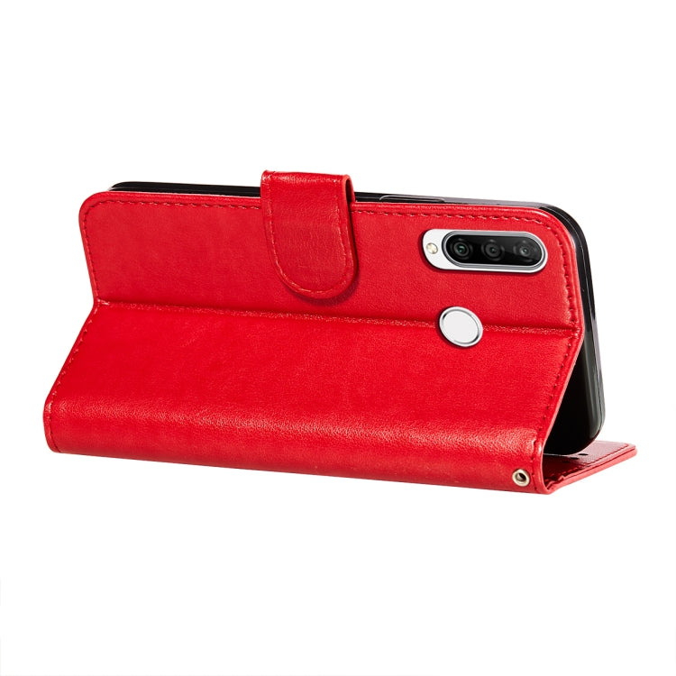 For Huawei P30 Lite / nova 4e Flower Vine Embossing Pattern Horizontal Flip Leather Case with Card Slot & Holder & Wallet & Lanyard
