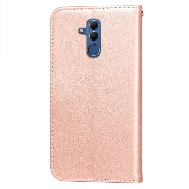 For Huawei Maimang 7 / Mate 20 Lite Flower Vine Embossing Pattern Horizontal Flip Leather Case with Card Slot & Holder & Wallet & Lanyard