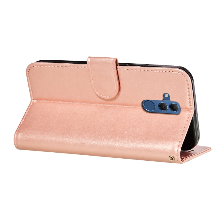 For Huawei Maimang 7 / Mate 20 Lite Flower Vine Embossing Pattern Horizontal Flip Leather Case with Card Slot & Holder & Wallet & Lanyard