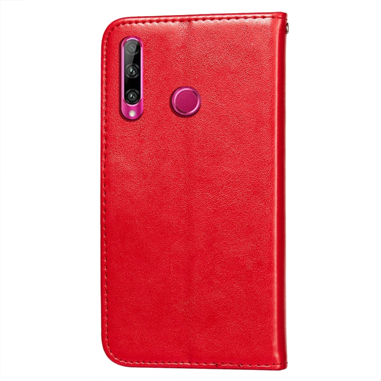 For Huawei Honor 10i Flower Vine Embossing Pattern Horizontal Flip Leather Case with Card Slot & Holder & Wallet & Lanyard