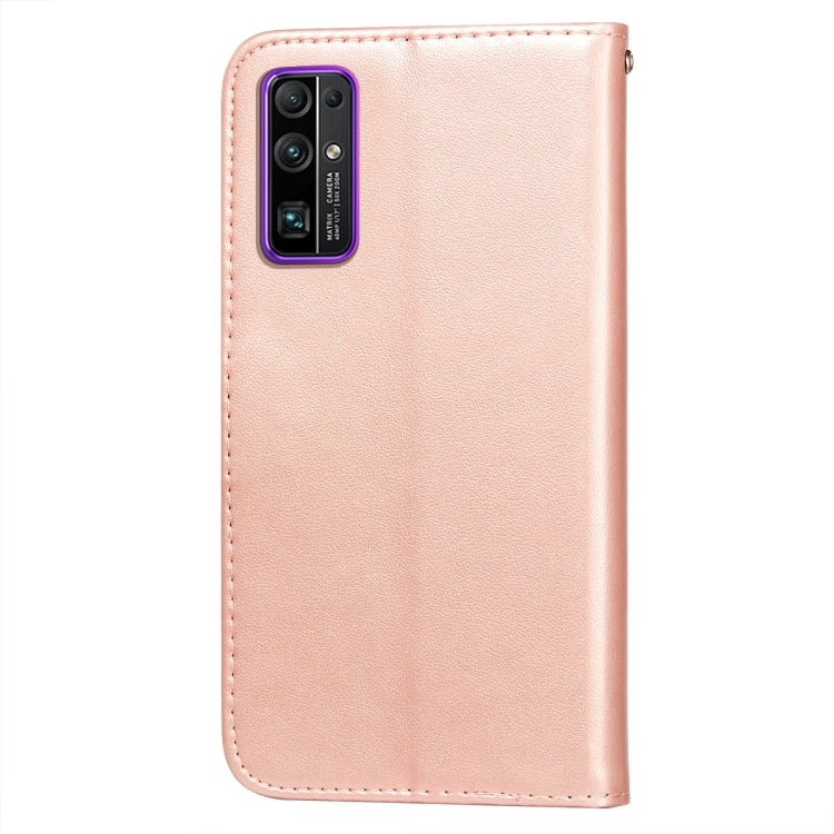 For Huawei Honor 30 Flower Vine Embossing Pattern Horizontal Flip Leather Case with Card Slot & Holder & Wallet & Lanyard