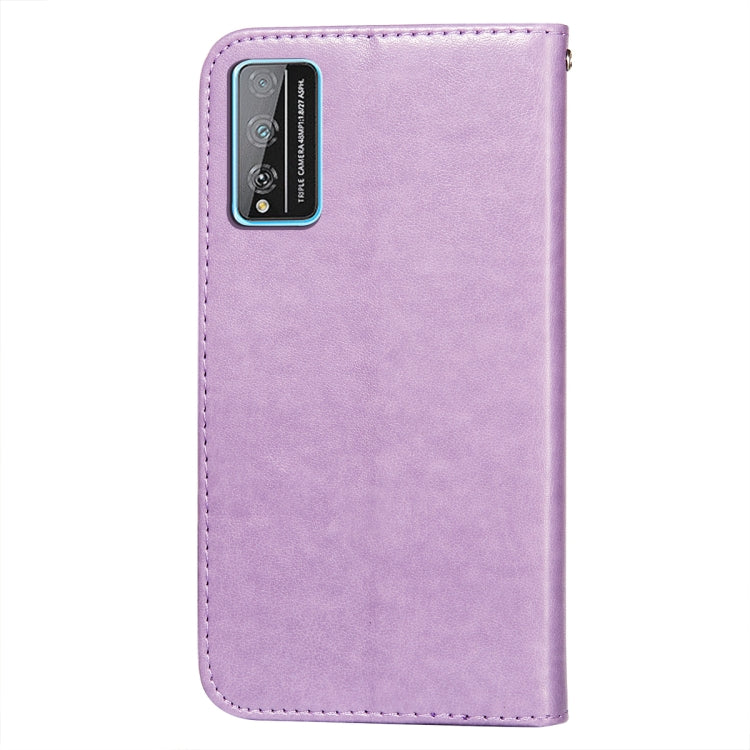 For Huawei Honor Play 4T Pro Flower Vine Embossing Pattern Horizontal Flip Leather Case with Card Slot & Holder & Wallet & Lanyard