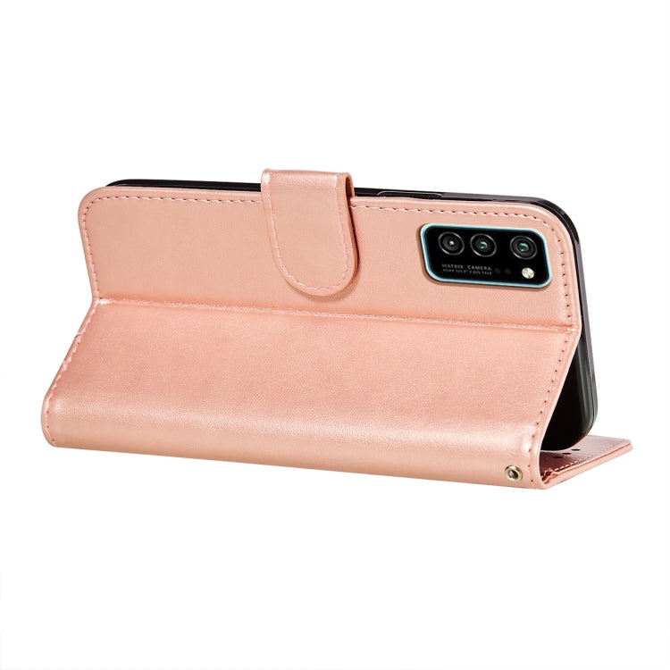 For Huawei Honor V30 / V30 Pro Flower Vine Embossing Pattern Horizontal Flip Leather Case with Card Slot & Holder & Wallet & Lanyard