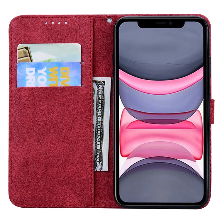 For iPhone 11 Pro Retro Skin Feel Butterflies Embossing Horizontal Flip Leather Case with Holder & Card Slots & Wallet