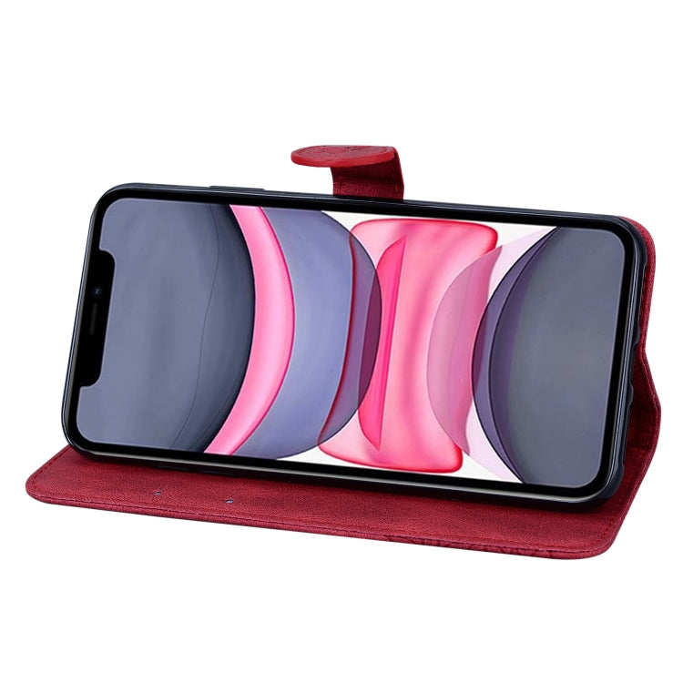 For iPhone 11 Pro Retro Skin Feel Butterflies Embossing Horizontal Flip Leather Case with Holder & Card Slots & Wallet