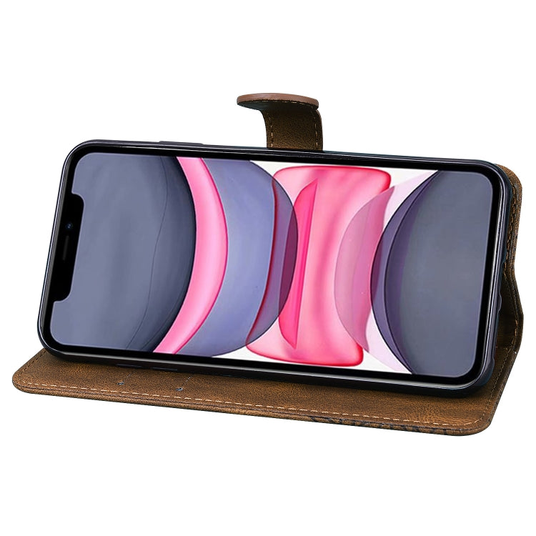 For iPhone 11 Pro Retro Skin Feel Butterflies Embossing Horizontal Flip Leather Case with Holder & Card Slots & Wallet