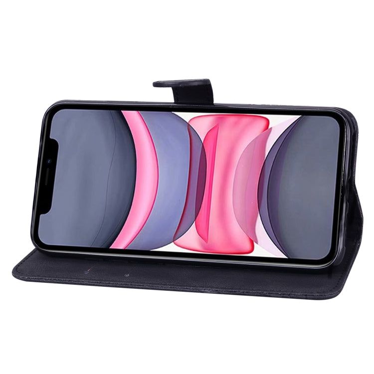 For iPhone 11 Pro Max Retro Skin Feel Butterflies Embossing Horizontal Flip Leather Case with Holder & Card Slots & Wallet