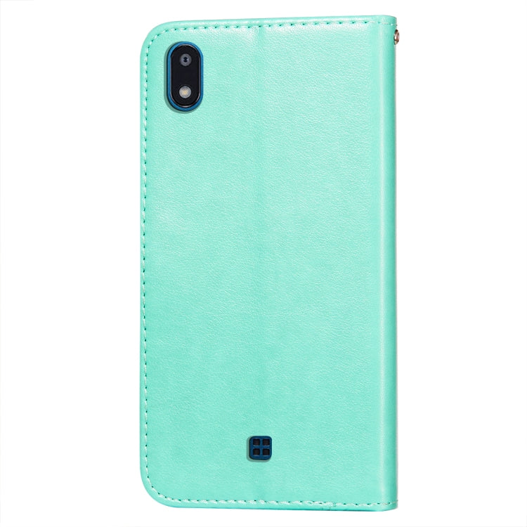 For LG K20 Flower Vine Embossing Pattern Horizontal Flip Leather Case with Card Slot & Holder & Wallet & Lanyard