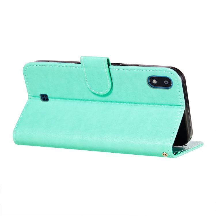 For LG K20 Flower Vine Embossing Pattern Horizontal Flip Leather Case with Card Slot & Holder & Wallet & Lanyard