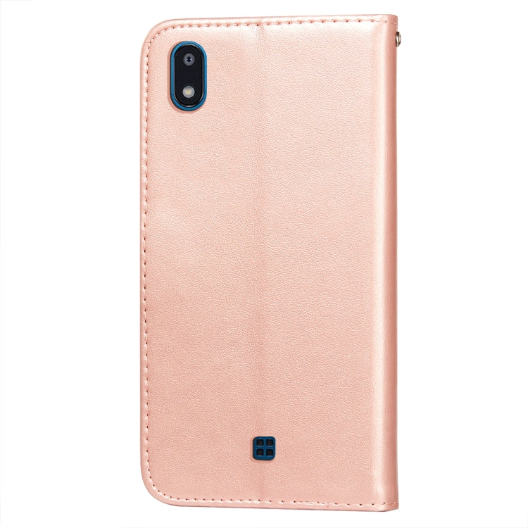 For LG K20 Flower Vine Embossing Pattern Horizontal Flip Leather Case with Card Slot & Holder & Wallet & Lanyard