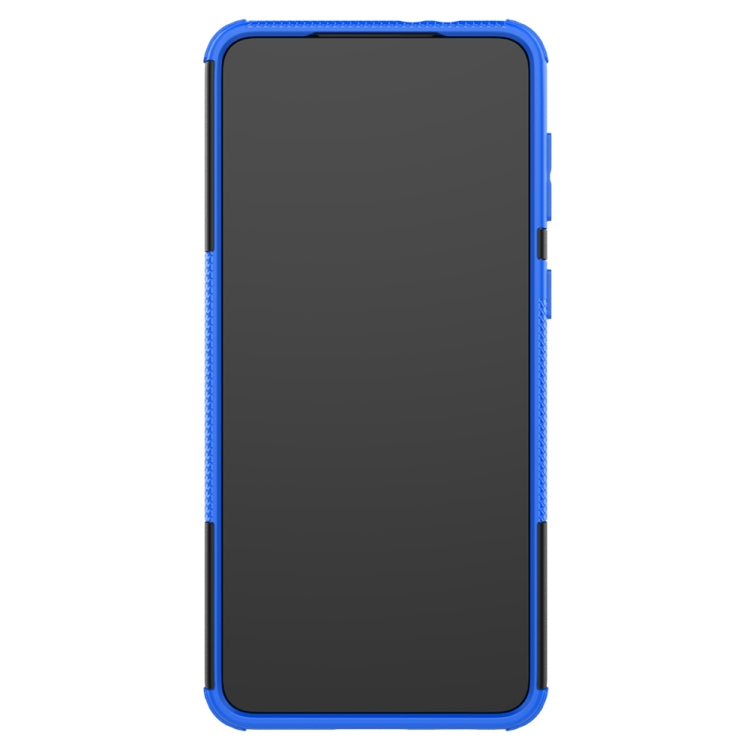 For Samsung Galaxy S21+ 5G Tire Texture Shockproof TPU+PC Protective Case with Holder