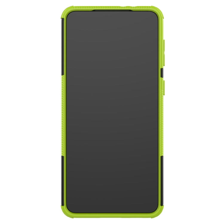 For Samsung Galaxy S21+ 5G Tire Texture Shockproof TPU+PC Protective Case with Holder