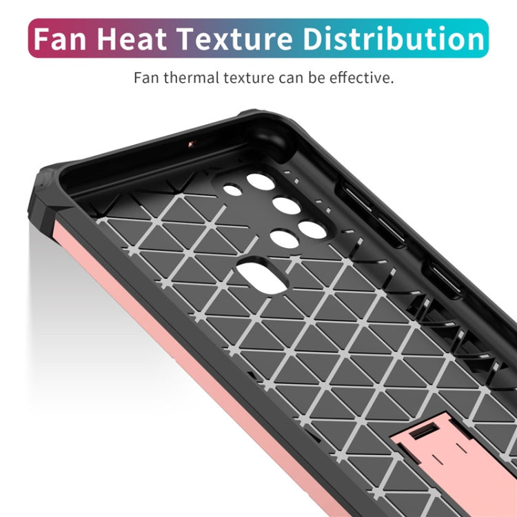 For Samsung Galaxy A21s Shockproof TPU + PC Protective Case with Invisible Holder