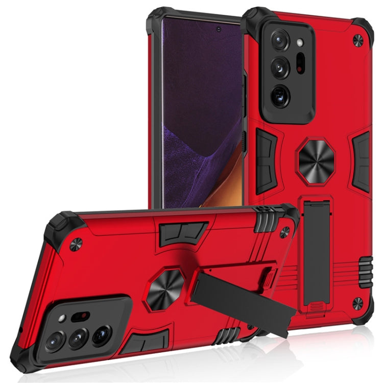 For Samsung Galaxy Note20 Ultra Shockproof TPU + PC Protective Case with Invisible Holder