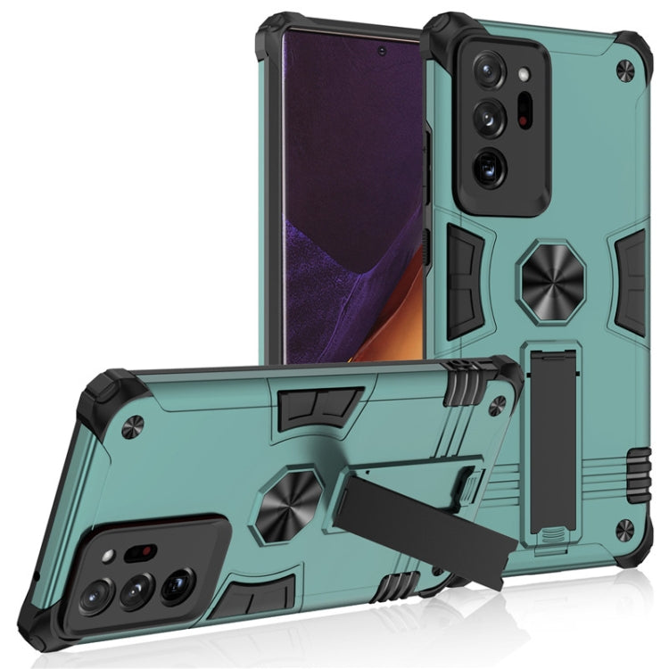 For Samsung Galaxy Note20 Ultra Shockproof TPU + PC Protective Case with Invisible Holder
