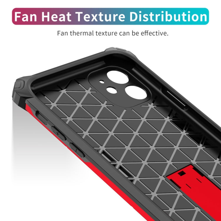 For iPhone 11 Pro Shockproof TPU + PC Protective Case with Invisible Holder