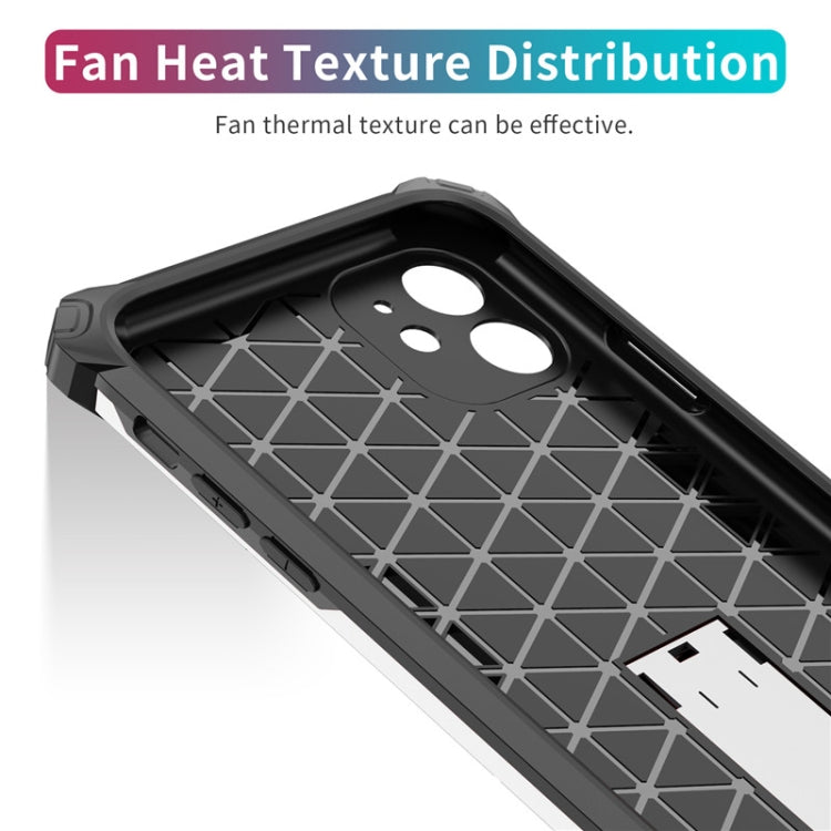 For iPhone 11 Pro Shockproof TPU + PC Protective Case with Invisible Holder