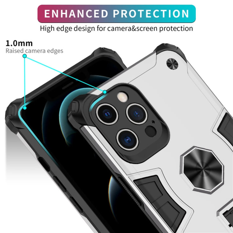For iPhone 12 Pro Max Shockproof TPU + PC Protective Case with Invisible Holder