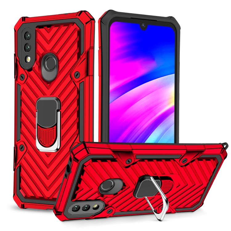 For Xiaomi Redmi 7 Cool Armor PC + TPU Shockproof Case with 360 Degree Rotation Ring Holder