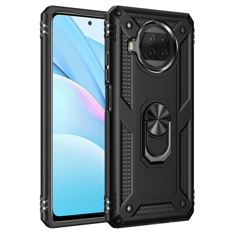 For Xiaomi Mi 10T Lite 5G Shockproof TPU + PC Protective Case with 360 Degree Rotating Holder