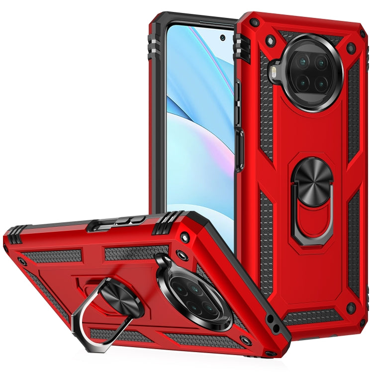 For Xiaomi Mi 10T Lite 5G Shockproof TPU + PC Protective Case with 360 Degree Rotating Holder