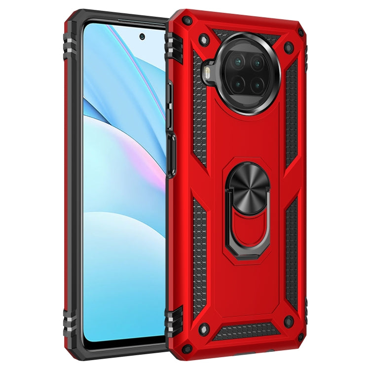 For Xiaomi Mi 10T Lite 5G Shockproof TPU + PC Protective Case with 360 Degree Rotating Holder