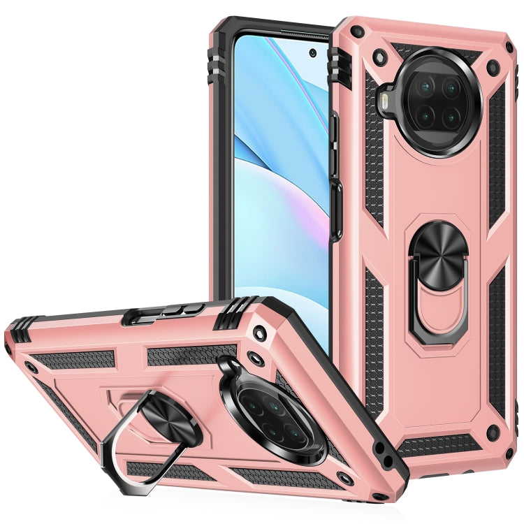 For Xiaomi Mi 10T Lite 5G Shockproof TPU + PC Protective Case with 360 Degree Rotating Holder