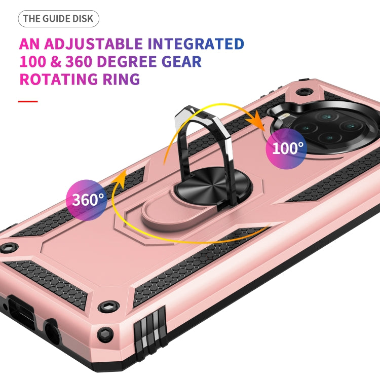 For Xiaomi Mi 10T Lite 5G Shockproof TPU + PC Protective Case with 360 Degree Rotating Holder