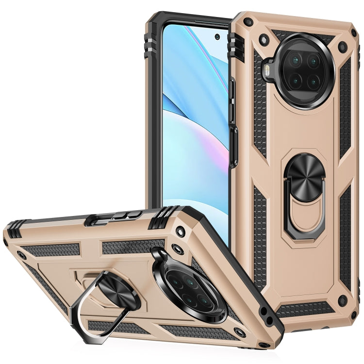 For Xiaomi Mi 10T Lite 5G Shockproof TPU + PC Protective Case with 360 Degree Rotating Holder