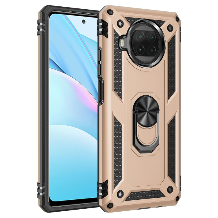 For Xiaomi Mi 10T Lite 5G Shockproof TPU + PC Protective Case with 360 Degree Rotating Holder