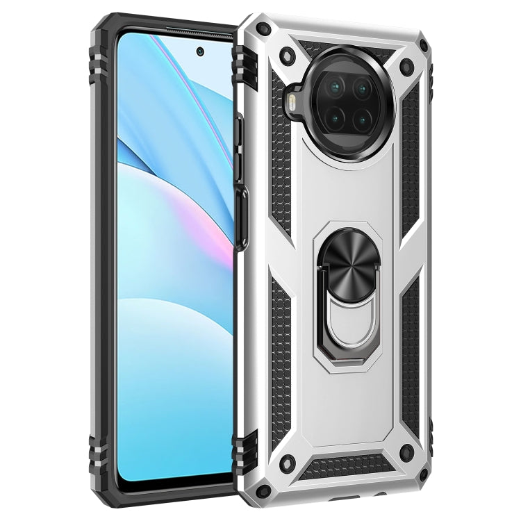 For Xiaomi Mi 10T Lite 5G Shockproof TPU + PC Protective Case with 360 Degree Rotating Holder