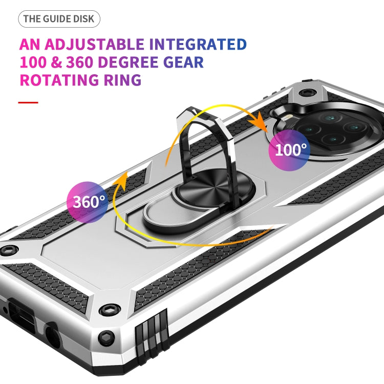 For Xiaomi Mi 10T Lite 5G Shockproof TPU + PC Protective Case with 360 Degree Rotating Holder