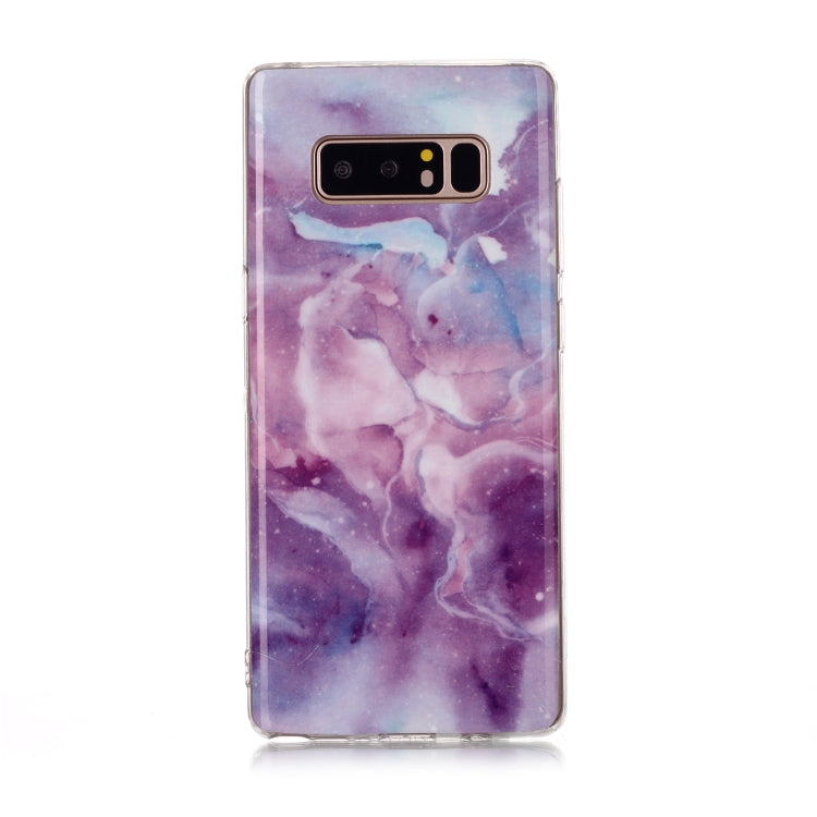 For Galaxy Note 8 Coloured Drawing Pattern IMD Workmanship Soft TPU Protective Case