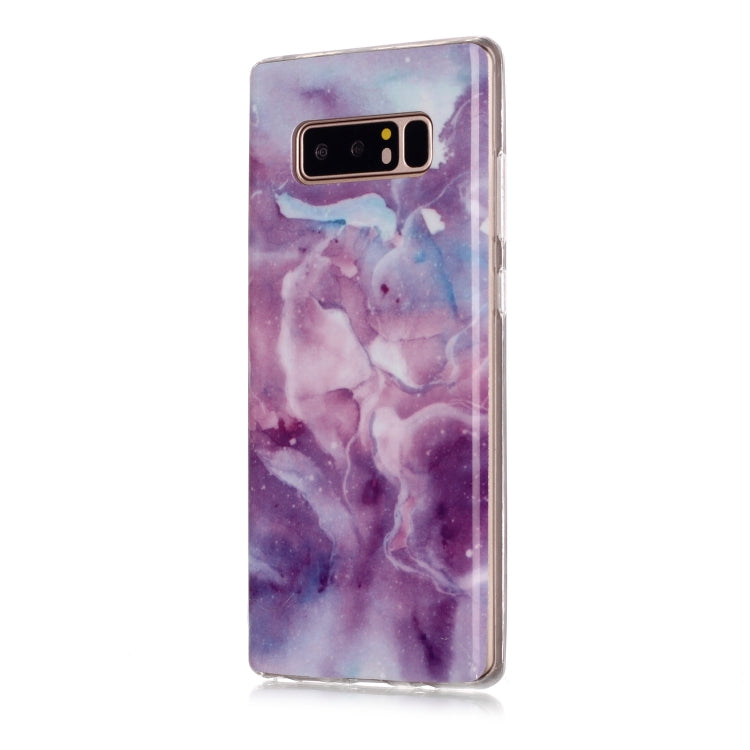 For Galaxy Note 8 Coloured Drawing Pattern IMD Workmanship Soft TPU Protective Case