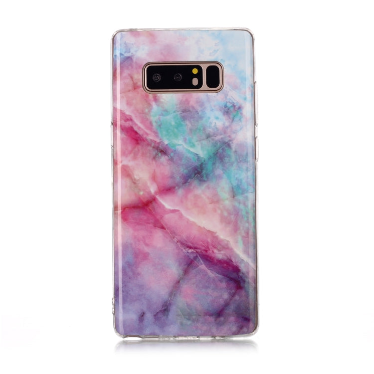 For Galaxy Note 8 Coloured Drawing Pattern IMD Workmanship Soft TPU Protective Case