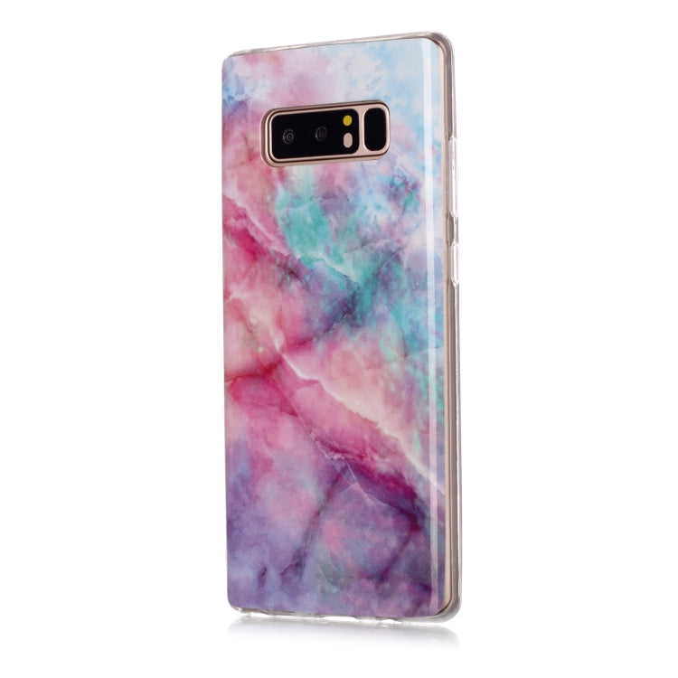 For Galaxy Note 8 Coloured Drawing Pattern IMD Workmanship Soft TPU Protective Case