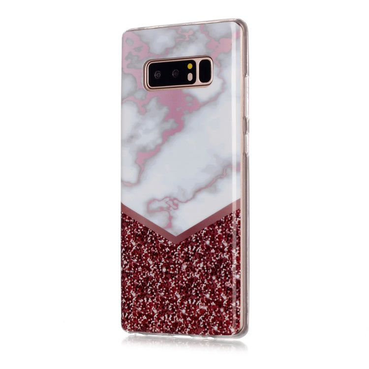 For Galaxy Note 8 Coloured Drawing Pattern IMD Workmanship Soft TPU Protective Case