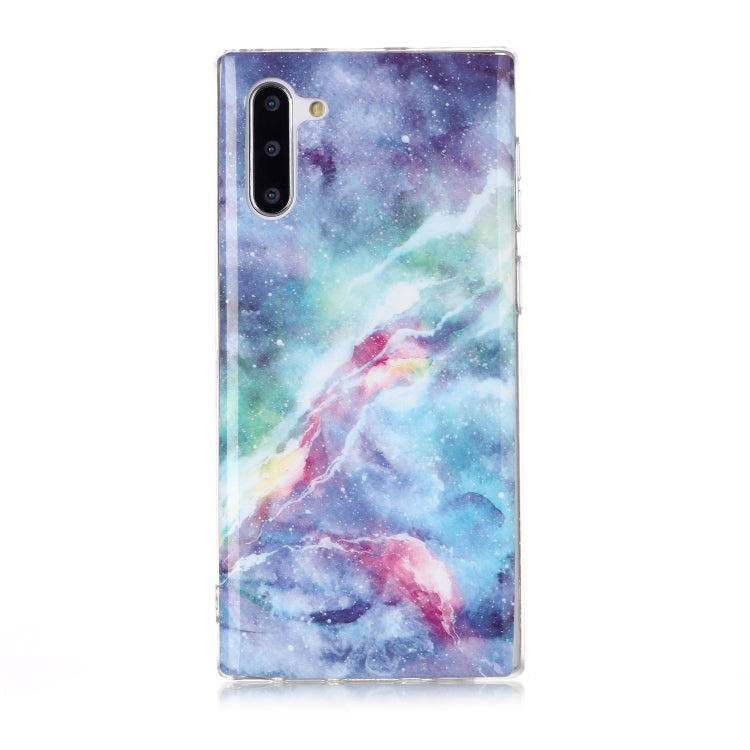 For Galaxy Note 10 Coloured Drawing Pattern IMD Workmanship Soft TPU Protective Case