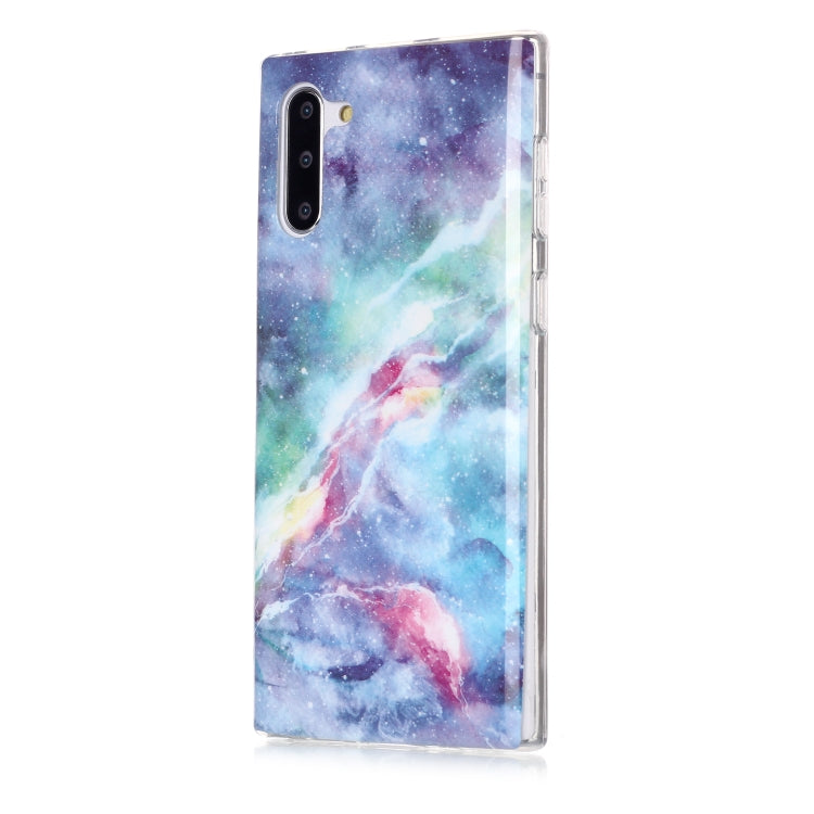 For Galaxy Note 10 Coloured Drawing Pattern IMD Workmanship Soft TPU Protective Case
