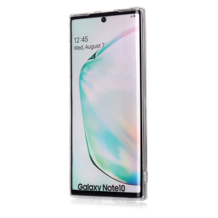 For Galaxy Note 10 Coloured Drawing Pattern IMD Workmanship Soft TPU Protective Case