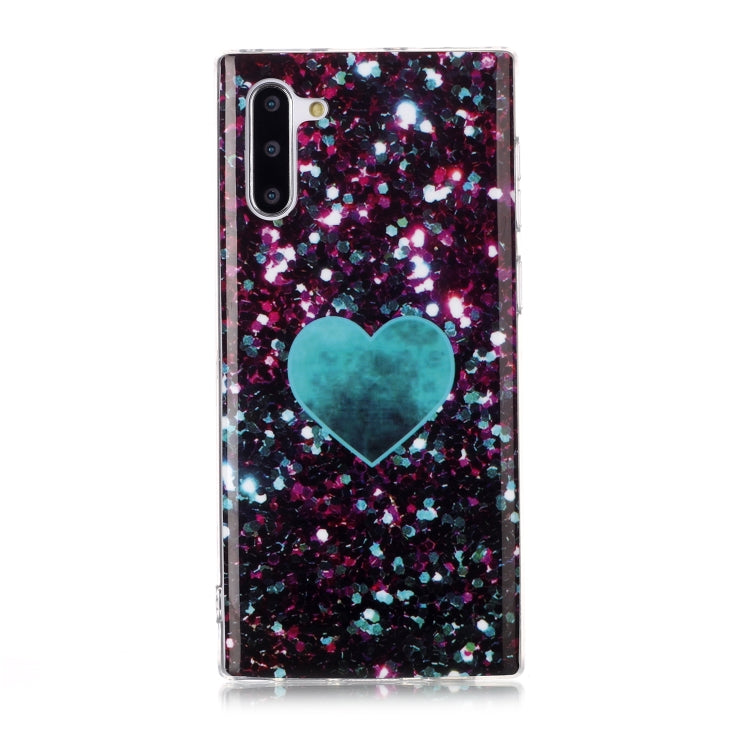 For Galaxy Note 10 Coloured Drawing Pattern IMD Workmanship Soft TPU Protective Case