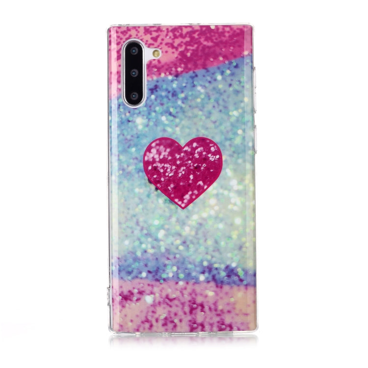 For Galaxy Note 10 Coloured Drawing Pattern IMD Workmanship Soft TPU Protective Case
