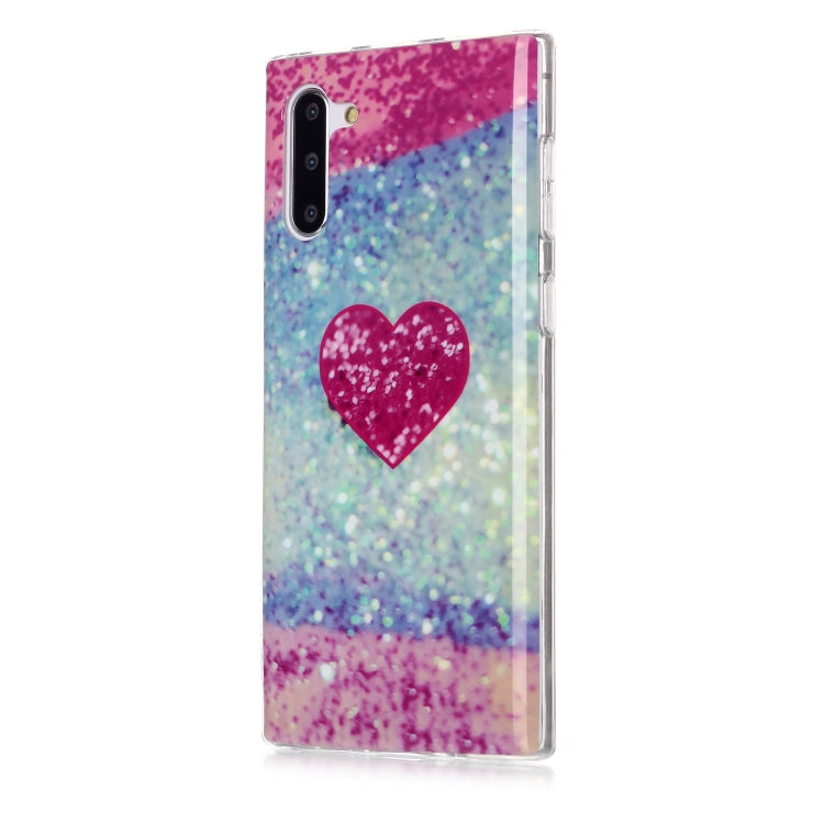 For Galaxy Note 10 Coloured Drawing Pattern IMD Workmanship Soft TPU Protective Case