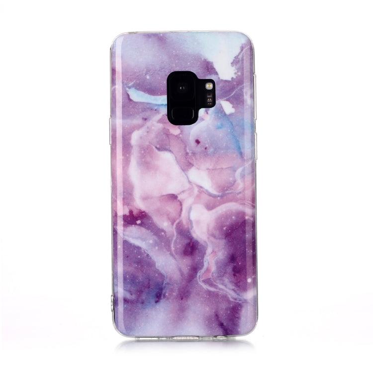 For Galaxy S9 Coloured Drawing Pattern IMD Workmanship Soft TPU Protective Case