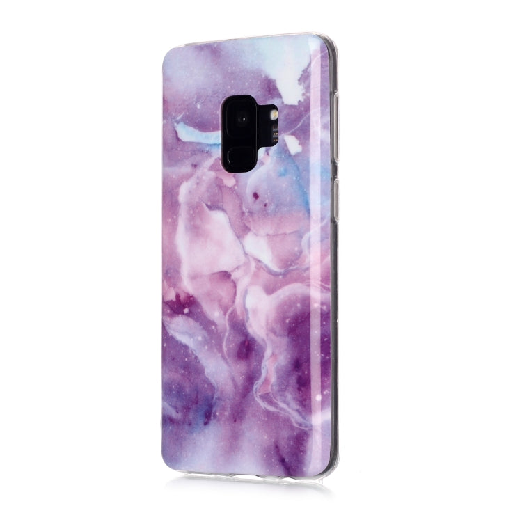 For Galaxy S9 Coloured Drawing Pattern IMD Workmanship Soft TPU Protective Case