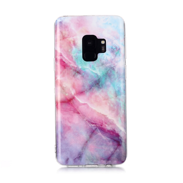 For Galaxy S9 Coloured Drawing Pattern IMD Workmanship Soft TPU Protective Case