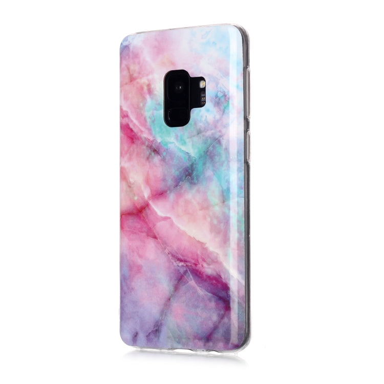 For Galaxy S9 Coloured Drawing Pattern IMD Workmanship Soft TPU Protective Case