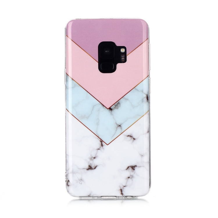 For Galaxy S9 Coloured Drawing Pattern IMD Workmanship Soft TPU Protective Case